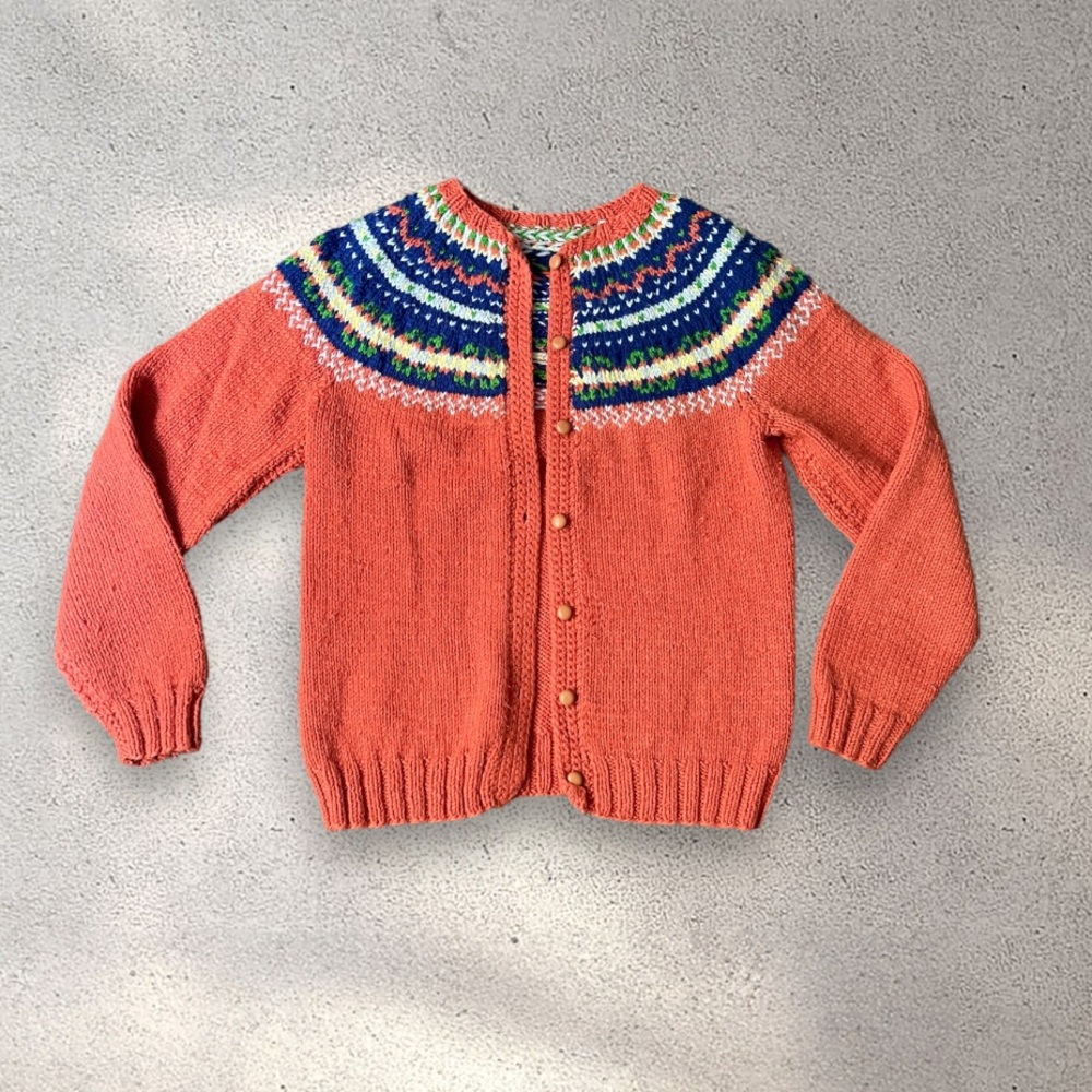 Button up knitted cardigan